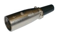 XLR vidlice 3PIN kabelová