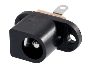 Konektor DC 2.1mm zdířka na panel