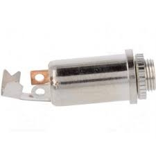Zásuvka JACK 3.5 STEREO panelová kovová