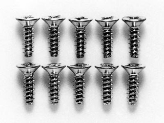 Tamiya Samořezné šrouby - zapuštěná hlava 3x10mm (50578)