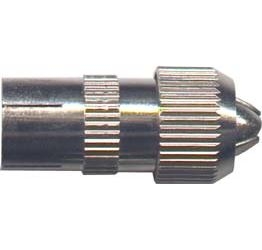Konektor antenní 75ohm přímý celokovový zdířka