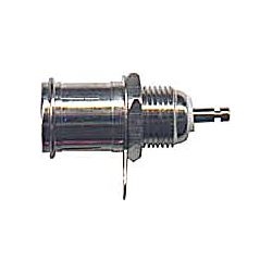 Konektor antenní 75ohm zásuvka panelová celokovová