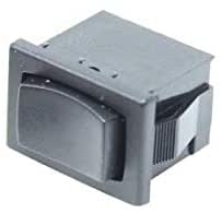 Přepínač kolébkový 3pol./3pin (ON)-OFF-(ON) 250V/3A černý