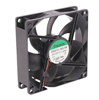 Ventilátor axiální 24VDC,  92x92x25mm, 87,5m3/h; 34dBA