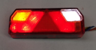 SVĚTLA ZADNÍ 7-DÍLNÁ KOMPLET s LED, 12V