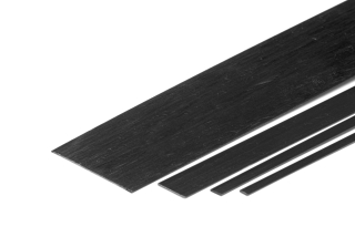 Uhlíková pásnice 0,5 x 10 x 1000 mm