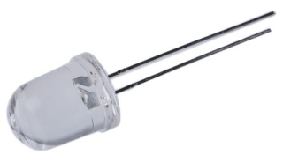 LED 10mm červená 5000-8000mcd L-813SRC-J4
