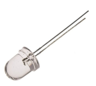 LED 10mm modrá 1560-3000mcd