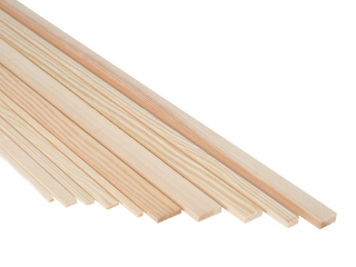 Borovicový nosník 3x15x1000 mm
