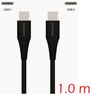 Kabel USB-C/USB-C 1m černý