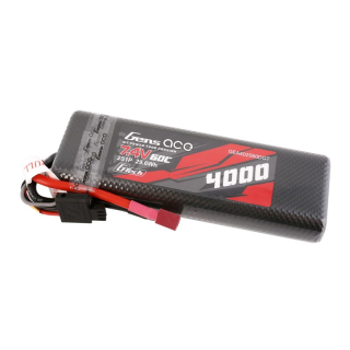 GENS ACE LiPo - 2S 4000mAh 7.4V 2S1P (60C)