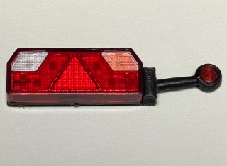 SVĚTLA ZADNÍ 7-DÍLNÁ KOMPLET s TYKADLEM, 7,2V