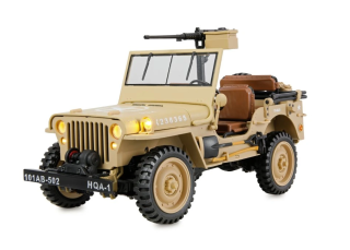 JEEP WILLYS 1/14 RC RTR béžový