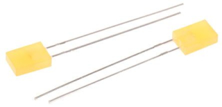 LED 7x2.3mm žlutá 1.3-8mcd L-153YDT