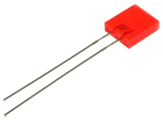 LED 7x2.3mm červená 3.2-12.5mcd L-383IDT