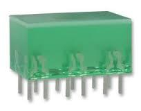 LED 16x10mm zelená 5-20mcd L-885/6GDT