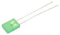LED 5x2mm zelená 2-8mcd L-113GDT