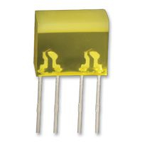 LED 10x5mm žlutá 5-20mcd L-835/2YDT