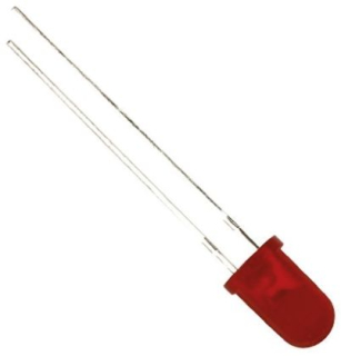 LED 5mm červená 0.8-5mcd L-53LID
