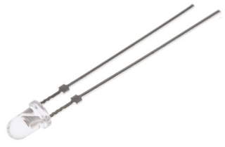 LED 3mm bílá teplá 4.9-5.3lm OSCJ4L3131A