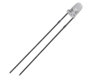 LED 3mm zelená 8200mcd 330PG2C