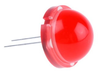LED 20mm červená 4-13mcd DLC2-6ID
