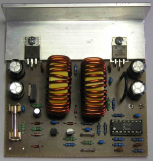 STAVEBNICE MĚNIČ Z 24VDC NA 12VDC 10A V070