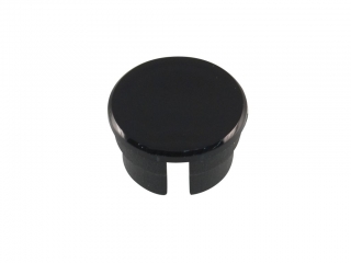 Víčko polyamid černé; 15mm; -20÷70°C