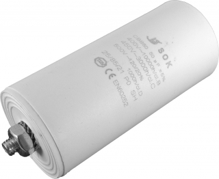 Kondenzátor motorový rozběhový 50uF/450V AC, Ø50x95mm