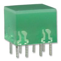 LED 10x10mm zelená 5-20mcd L-875/4GDT