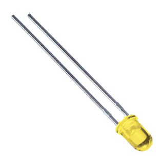 LED 3mm žlutá 10-50mcd L-934YT