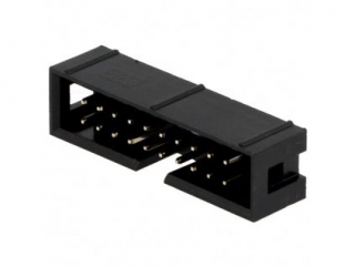 IDC zástrčka 20 pinů, dps, rozteč vývodů 2,54 mm