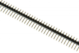 Kolíková lišta 40 pinů; přímá; 2,54 mm; THT výška 11,54mm