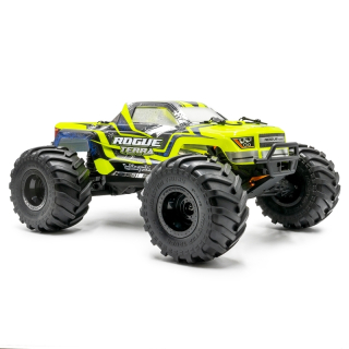 ROGUE TERRA RTR 1:10 Brushed/stejnosměrný motor Monster Truck 4WD, žlutá verze
