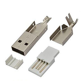 USB konektor typ A na kabel
