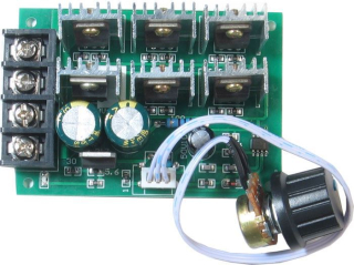 Regulátor otáček PWM stejnosměrných motorů 9-55V 40A (modul)