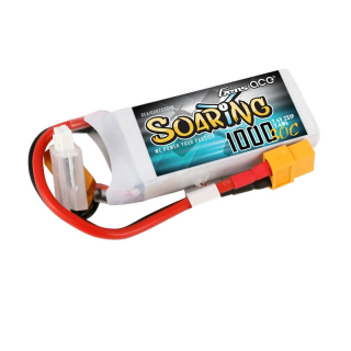 Gens ACE Soaring LiPo - 2S 1000mAh 7,4V 2S1P (30C) XT60 Plug