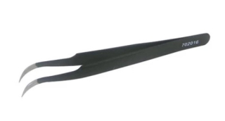 Pinzeta zahnutá anti-static 120x9mm