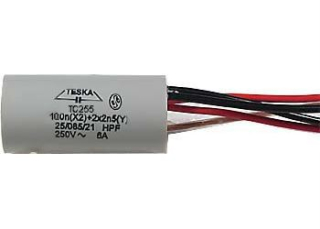 Odrušovací filtr TC259 100n+2x2n5 250VAC/6A