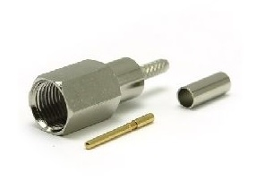 FME konektor na kabel 3 mm RG174 krimpovací