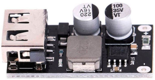 MODUL ZDROJE STEP-DOWN 12-24V/ 5V 3A QC3.0