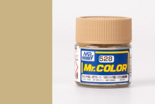 Barva akrylová Gunze č. 528 : Pololesklá IDF šedá (Mr. Color IDF Gray (-1981 Sinai) C528 10 ml