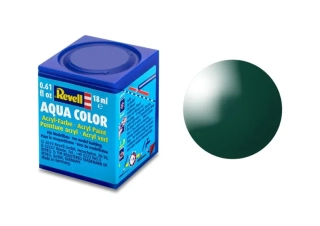 Barva akrylová Revell č. 62 : Zelená mořská lesklá (Sea Green Gloss) 18 ml