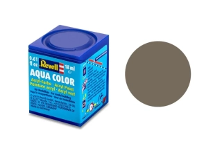 Barva akrylová Revell č. 87 : Hnědá zemitá matná (Earth Brown Matt) 18 ml