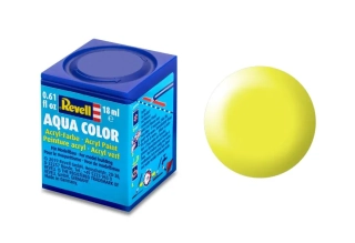 Barva akrylová Revell č. 312 : Zářivě žlutá sametová (Luminous Yellow Silk)18 ml