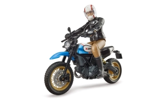 motorka Ducatti + jezdec