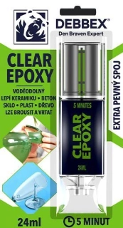 Lepidlo Epoxy 5min. 24ml DEBBEX