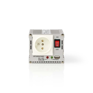 Měnič 24VDC/230 VAC 300W 90% HQ+USB