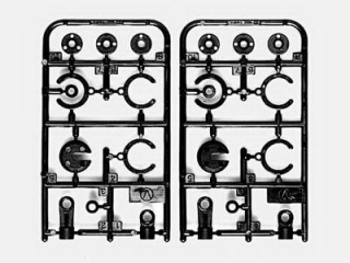 Tamiya V-Parts=N.D.k olejovým tlumičům (50598)
