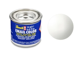 Barva emailová Revell č. 04 : Bílá leksklá (White Gloss) 14 ml
